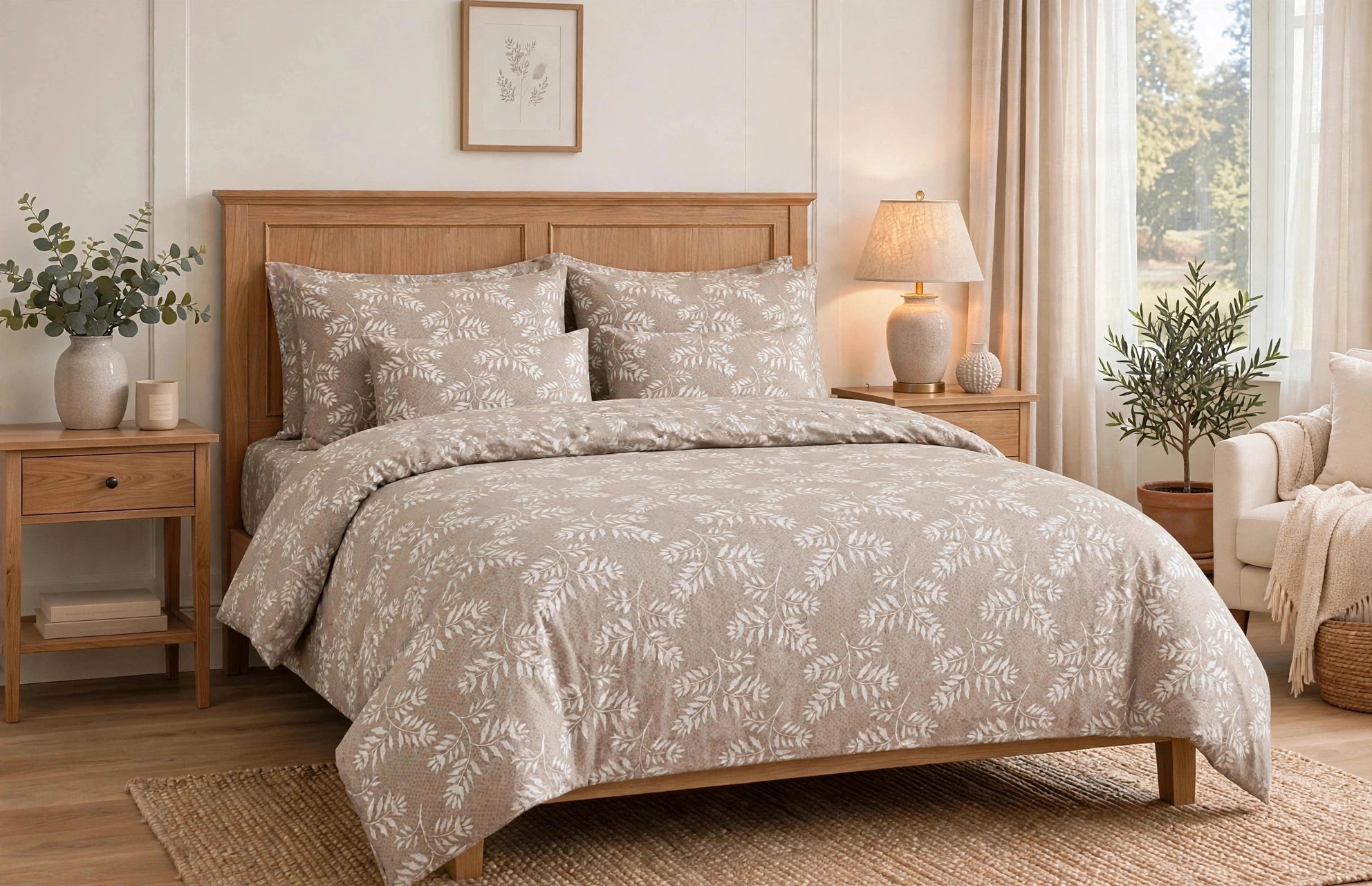 Comforter set 8 piece muddy dust