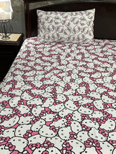 Single bedsheet kitty