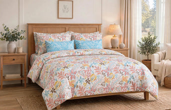 Bedsheet 5 piece light pink
