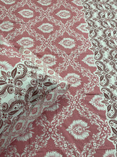 Bedsheet 5 pieces dark pink