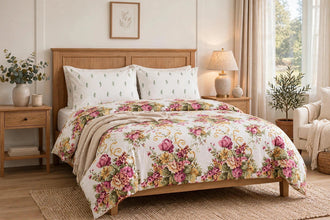 Bedsheet 5 pieces roses