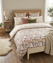 Comforter set multiple floral branches