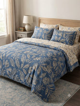 Bedsheet 5 piece vibrant leaves