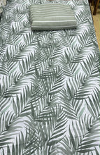 Comforter set 6 piece white floral