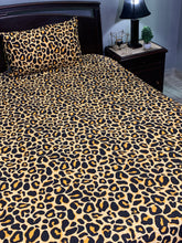 Single bedsheet leopard