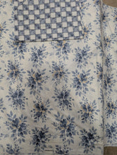 Bedsheet 5 pieces blue daisy