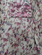 Bedsheet 5 piece off white watercolour pink grey