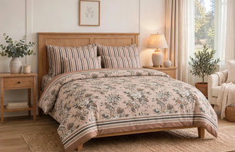 Bedsheet 5 piece peach