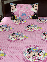 Single bedsheet mini mouse