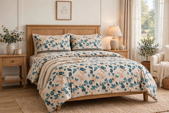 Bedsheet 5 piece mild floral