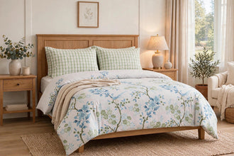 Bedsheet 5 pieces blue birds