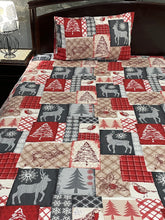 Single bedsheet Christmas