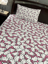 Single bedsheet kitty