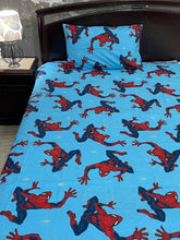 Single bedsheet spider man