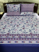 Bedsheet 5 pieces purple