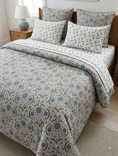 Bedsheet 5 pieces blue diamond