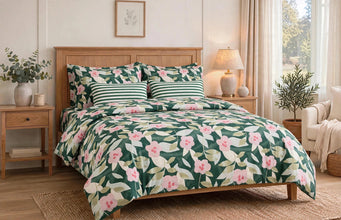 Bedsheet 5 piece feathers