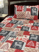 Single bedsheet Christmas
