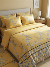 Bedsheet 5 piece mustard yellow