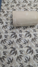 Bedsheet 5 pieces brown leafy