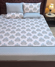 Bedsheet 5 piece light blue