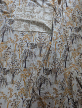Bedsheet 5 pieces mustard woodland tress