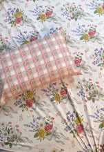 Bedsheet 5 piece peach flower