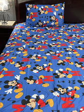 Single bedsheet mini mickey mouse