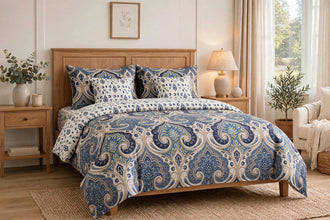 Bedsheet 5 piece royal blue