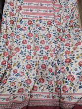 Bedsheet 5 pieces pink rose garden