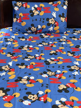 Single bedsheet mini mickey mouse