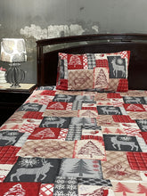 Single bedsheet Christmas
