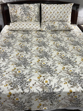Bedsheet 5 pieces jasmine spray