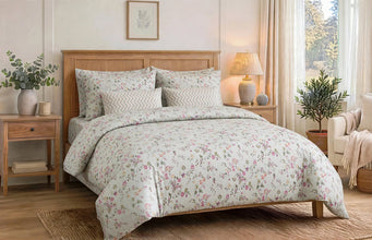 Bedsheet  5 piece mint grey dedicated vine