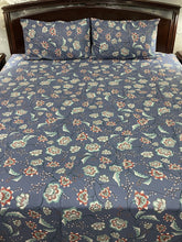 Bedsheet 5 pieces dusty blue