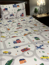 Single bedsheet road map