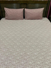 Comforter sets 6 pieces taupe paisley