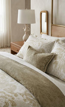 Comforter set 6 piece beige brown