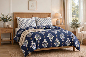 Bedsheet 5 pieces white diamond