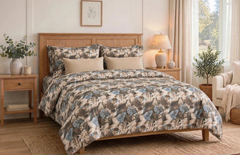 Bedsheet 5 pieces dark brown