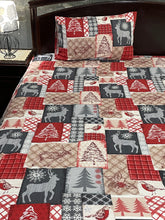 Single bedsheet Christmas