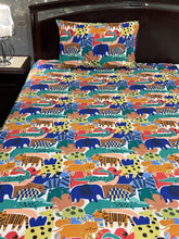 Single bedsheet animals