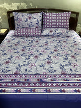 Bedsheet 5 pieces purple