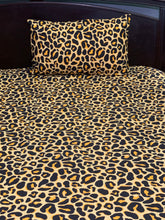 Single bedsheet leopard