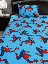 Single bedsheet spider man
