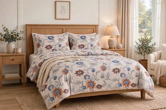 Bedsheet 5 pieces multi orchards