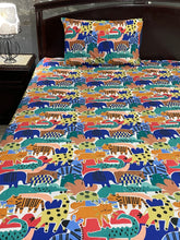 Single bedsheet animals