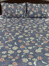 Bedsheet 5 pieces dusty blue