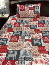 Single bedsheet Christmas