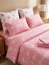 Comforter set 6 piece light pink